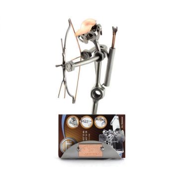 BOGENSCHÜTZE MIT VISITENKARTEN-HALTER