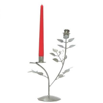 ROSE MIT KERZENLEUCHTER