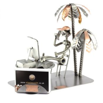 PC URLAUB MIT VISITENKARTEN-HALTER