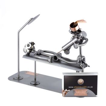 KRANKENSCHWESTER MIT VISITENKARTEN-HALTER