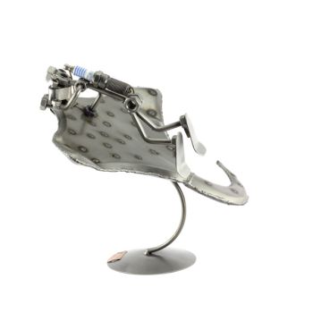 TAUCHER MIT ROCHEN - SCHRAUBENMÄNNCHEN