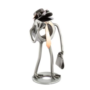 FROSCHKOPF MIT HANDY