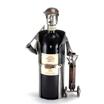 WEINFLASCHENHALTER GOLFSPIELER