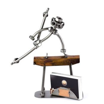 TURNER AM PFERD MIT VISITENKARTENHALTER