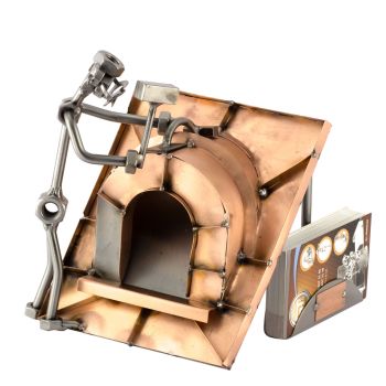 SPENGLER MIT VISITENKARTEN-HALTER